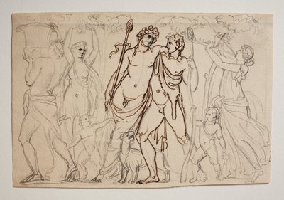 Bacchusprozession von Bertel Thorvaldsen